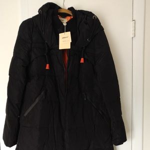 Orolay Women's Thickened Contrast Down Coat